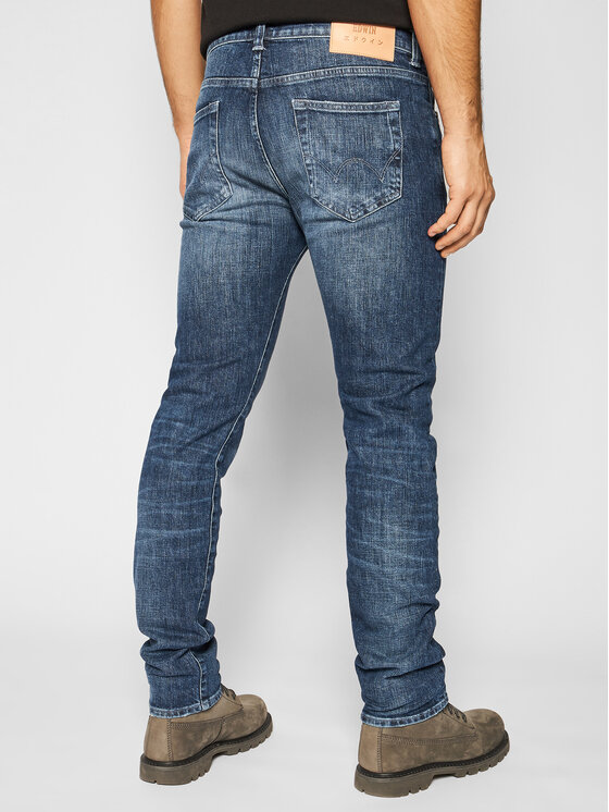 Jeans Slim Fit Yuuki I027222 01YV Blu scuro Slim