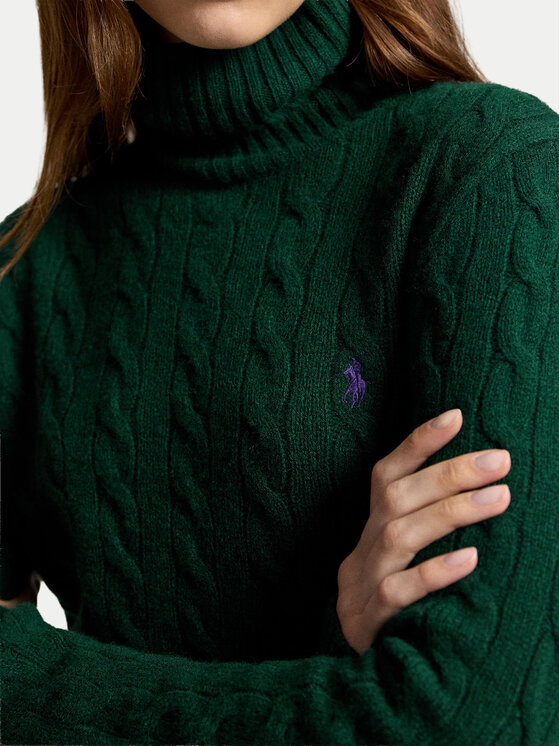 Polo Ralph Lauren Polo Ralph Lauren Rollkragenpullover 211888686500 Dunkelgrün Regular Fit