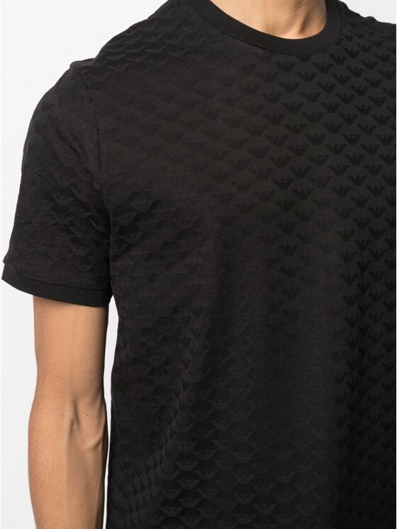 Emporio Armani Emporio Armani T-Shirt 8N1TL7 1JHWZ Czarny Slim Fit
