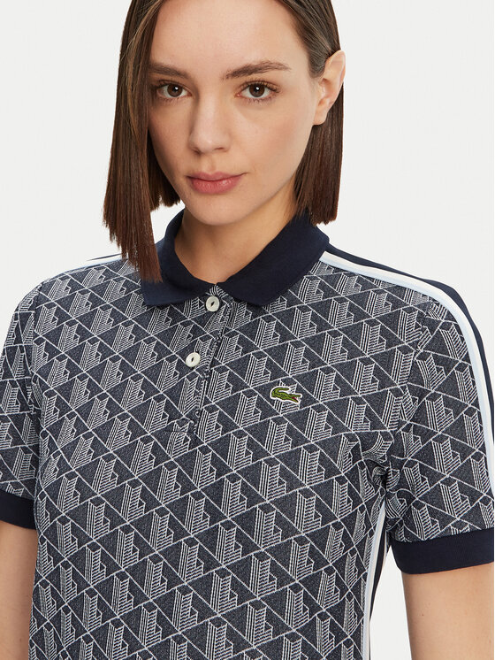 Lacoste Lacoste Haljina za svaki dan EF2655 Tamnoplava Slim Fit