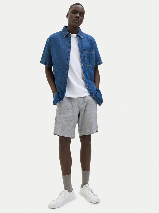 Jack&Jones Jack&Jones Шорти от плат Tace Mykonos 12269376 Син Tapered Fit