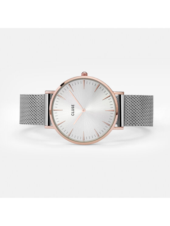 Cluse Cluse Zegarek CL18116 Srebrny