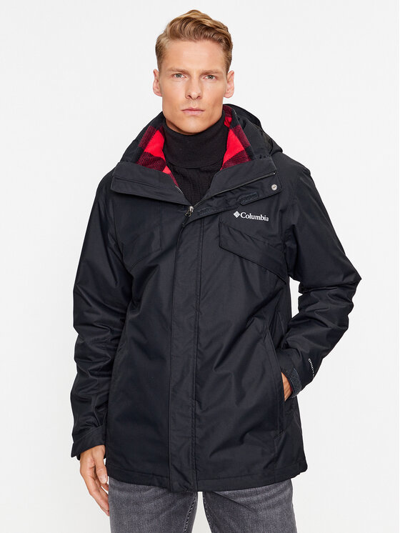 Columbia Columbia Pohodna jakna Bugaboo™ II Fleece Interchange Jacket Črna Regular Fit