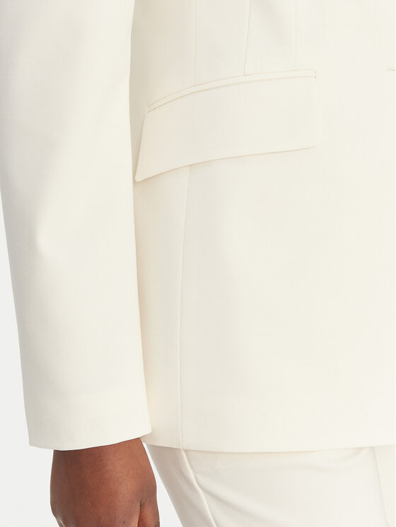 HUGO HUGO Піджак Asmalla 50561450 Écru Regular Fit