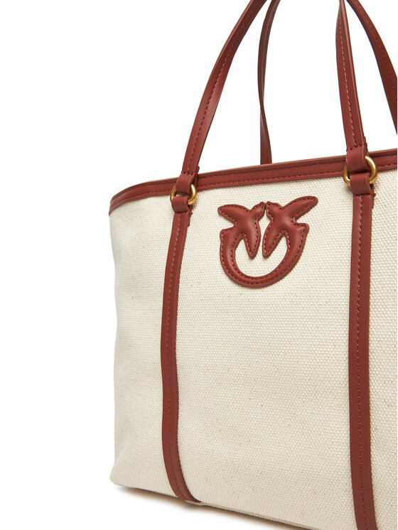 PINKO PINKO Torbica Miranda Shopper Classic PE 25 PLTT 104714 A2G2 Bež