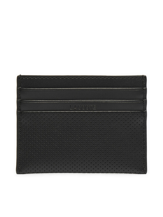Lacoste Lacoste Set etui za kreditne kartice in trak RC4092 Črna