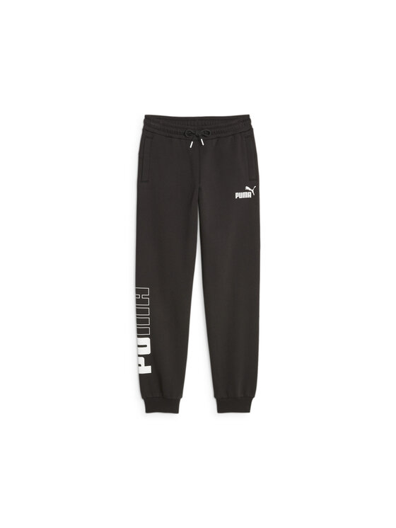 Puma Puma Spodnie dresowe 676347 Czarny Regular Fit