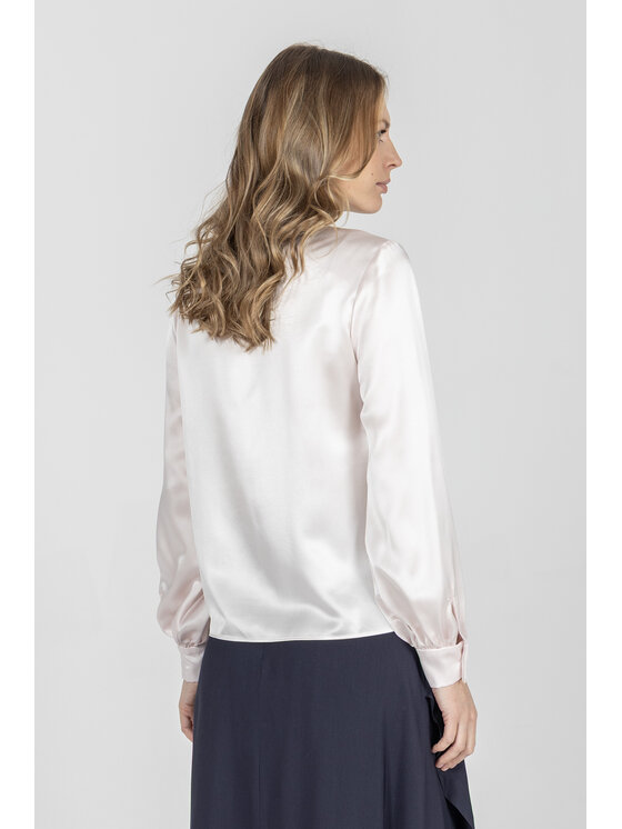 Deni Cler Milano Deni Cler Milano Koszula W-DC-1413-F2-A9-31-1 Różowy Oversize