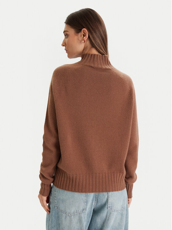 ViCOLO ViCOLO Πουλόβερ 77050F Καφέ Regular Fit