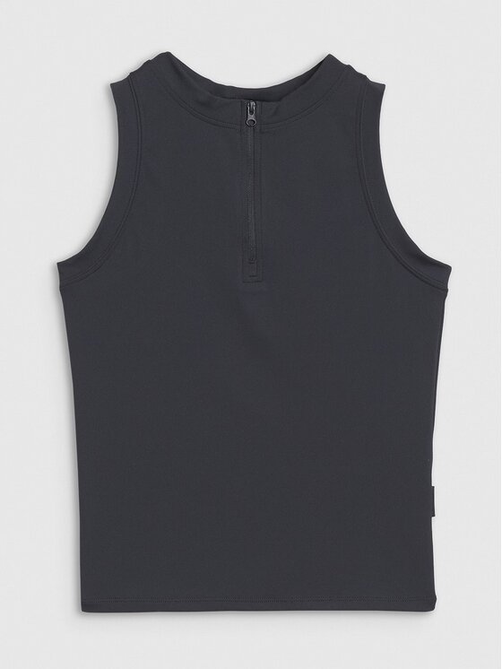4F 4F Tričko 4FRSS25TSLEF221-20S Čierna Slim Fit
