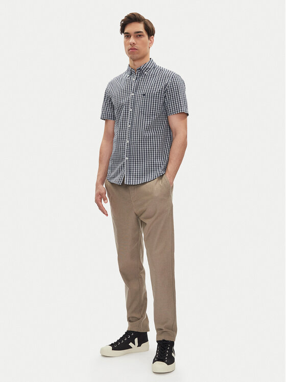 Mustang Mustang Сорочка Gilroy 1016463 Голубий Slim Fit