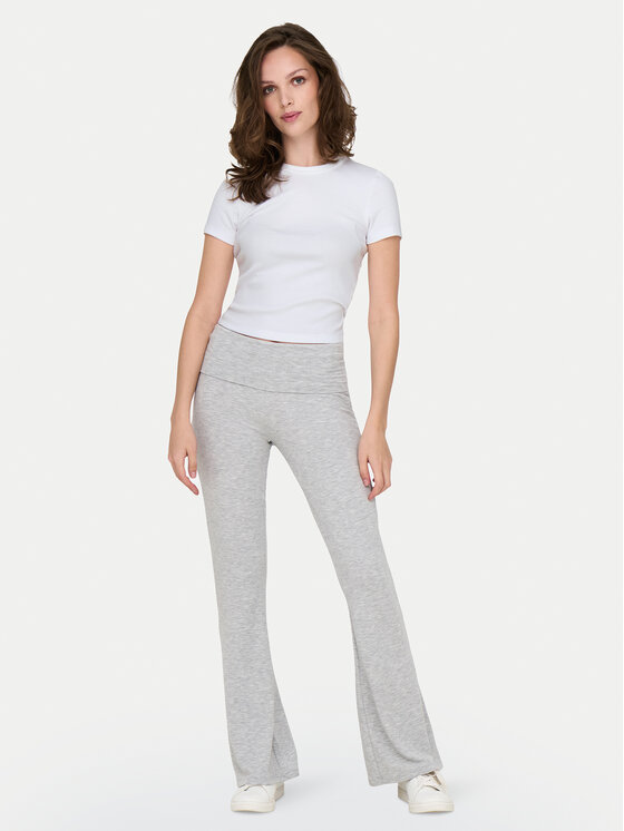 ONLY ONLY Тишърт Val 15339774 Бял Slim Fit