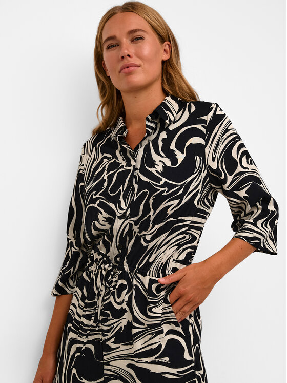 Kaffe Kaffe Kombinezon Carmen 10508452 Czarny Loose Fit