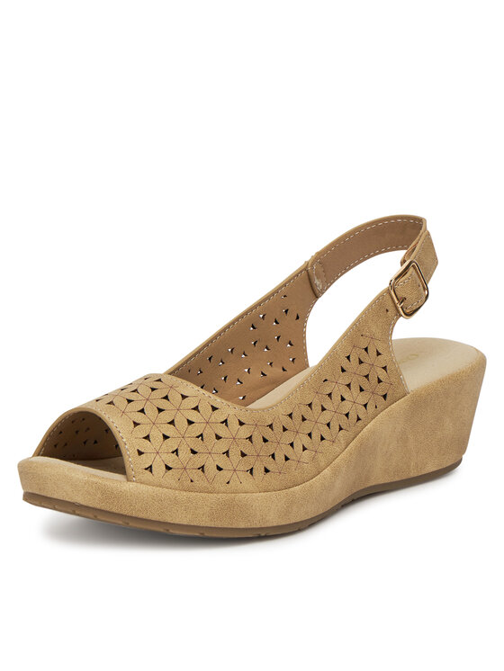 Clara Barson Clara Barson Sandały WFA3906-1 Beżowy