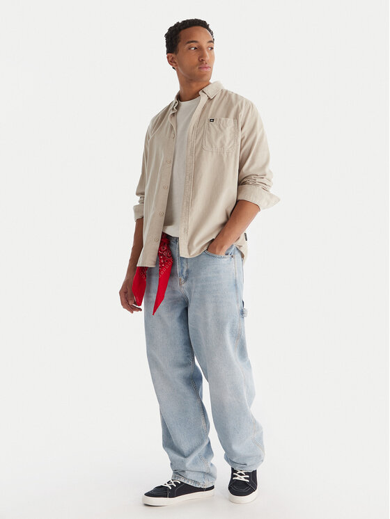 Quiksilver Quiksilver Särk Smoke Trail EQYWT04652 Beež Regular Fit