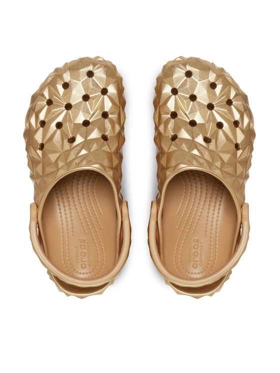 Crocs Crocs Шльопанці Cls Metallic Geometric Clog 210002 Золотий