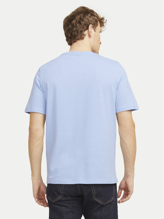 Jack & Jones Jack & Jones T-shirt Simon 12269280 Svijetloplava Standard Fit