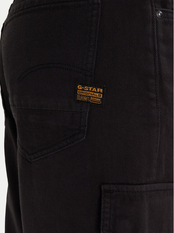 G-Star Raw G-Star Raw Hlače Judee D24673-E078 Crna Relaxed Fit