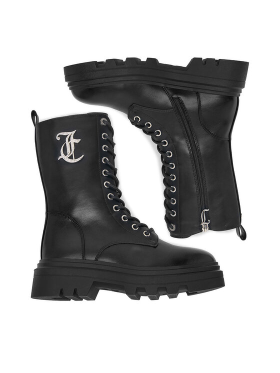 Juicy Couture Juicy Couture Šnurovacia obuv CEO-HY58682-39 Čierna
