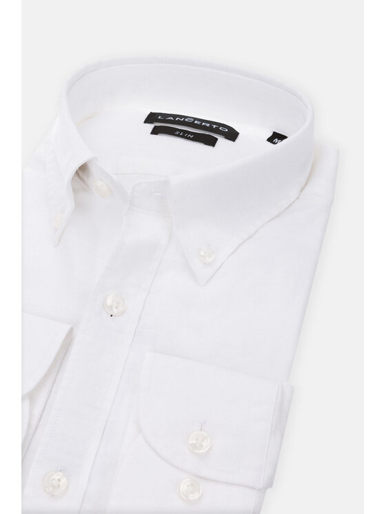 Lancerto Lancerto Koszula Isadora KO073122000020 Biały Slim Fit