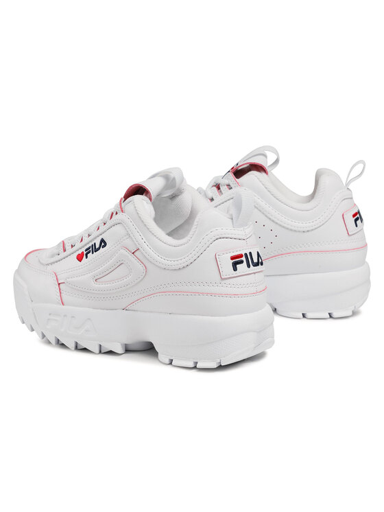 Fila Fila Sneakersy Disruptor V-Day 1011241.92K Biały