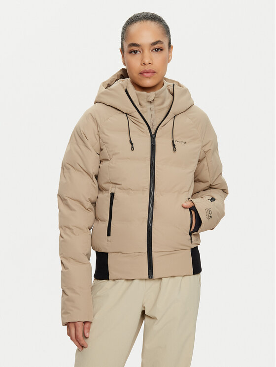 Protest Protest Skijacke Alysumi 6610744 Beige Slim Fit