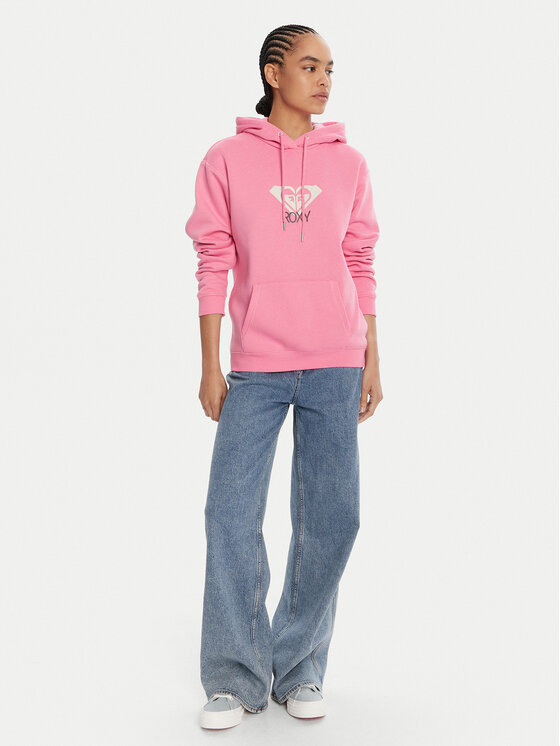 Roxy Roxy Majica dugih rukava ERJFT05020 Ružičasta Regular Fit