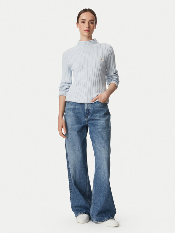Calvin Klein Jeans Calvin Klein Jeans Pullover LV047H304G Hellblau Regular Fit