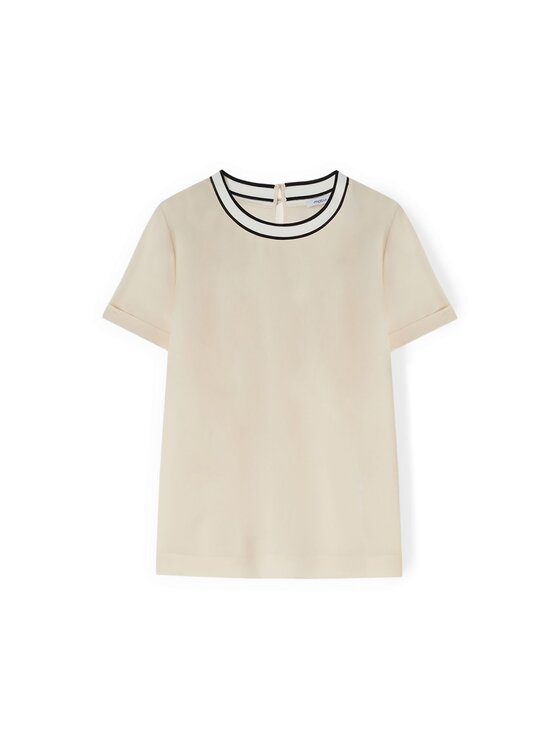 Motivi Motivi Blusa 2714Q001872N0S1 Bianco Regular Fit