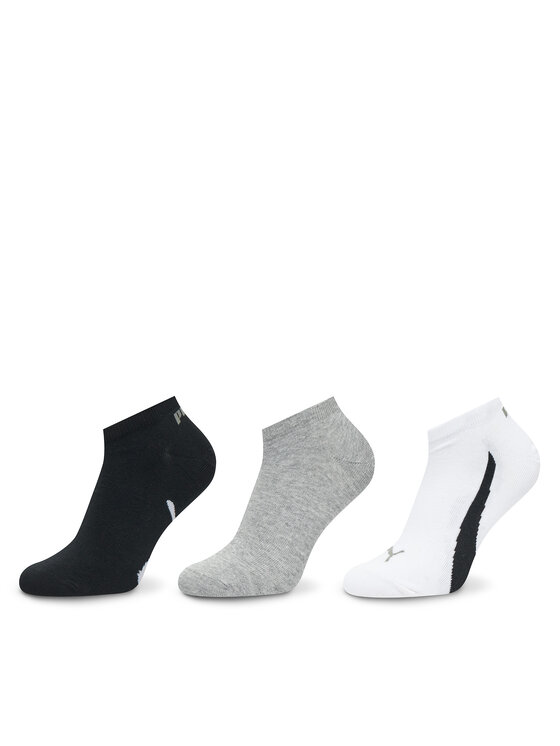 Set de 3 perechi de șosete joase unisex Puma 938625 Colorat