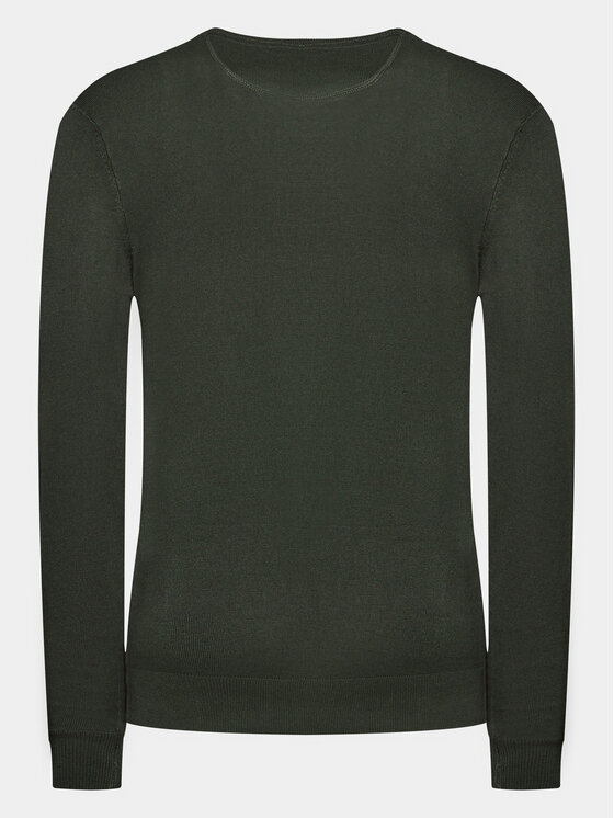 Brave Soul Brave Soul Džemper MK-36ARUNDELB Zelena Regular Fit