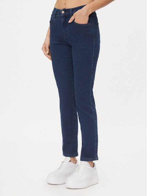 Wrangler Wrangler Jeansy 112343578 Modrá Slim Fit