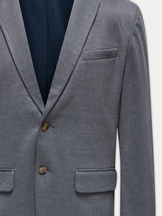 Only & Sons Only & Sons Marynarka Mark 22031060 Granatowy Slim Fit