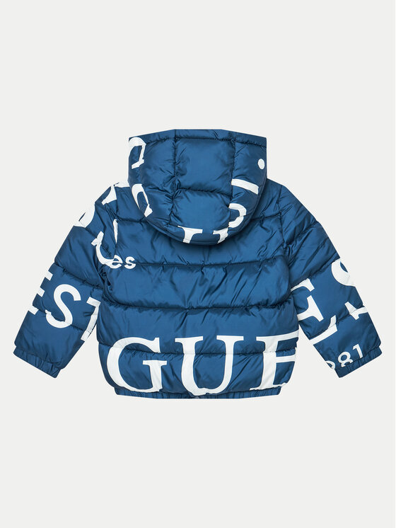 Guess Guess Μπουφάν πουπουλένιο H4BT00 WCFM0 Μπλε Regular Fit