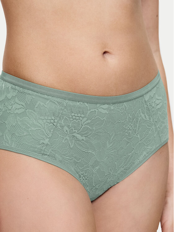 Triumph Triumph Klasične gaćice s visokim strukom Amourette Charm 10216997 Zelena