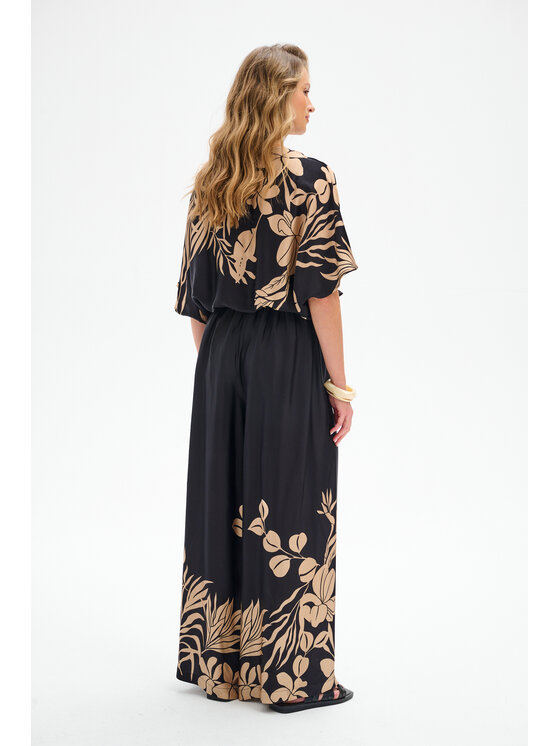 blue shadow blue shadow Bluzka Bardo Czarny Regular Fit