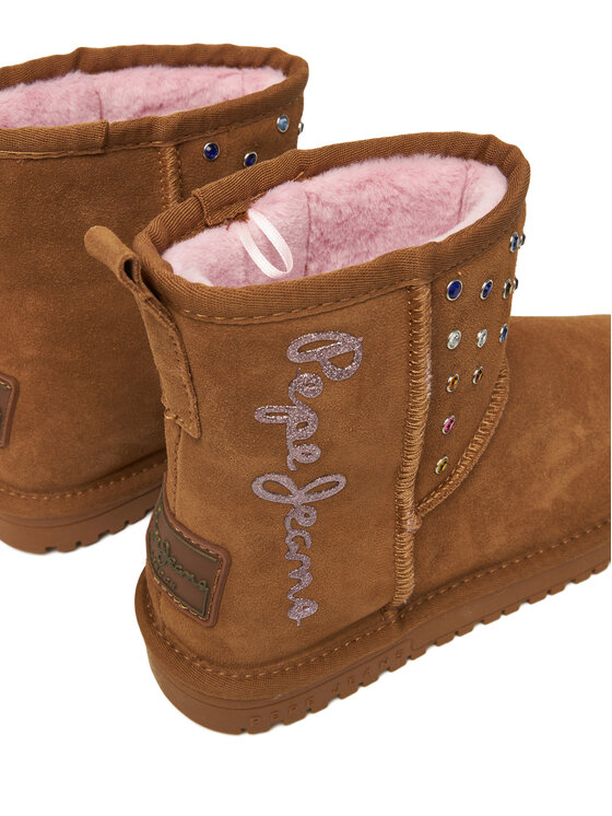 Pepe Jeans Pepe Jeans Sněhule Diss Studs G PGS500006 Hnědá