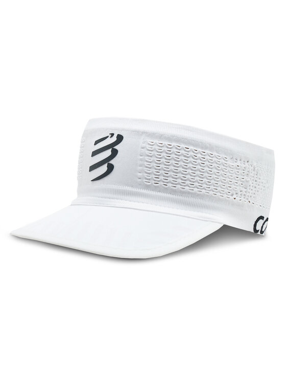 Compressport Spiderweb Headband - Ventilated Sweatband With Sun Visor For Running