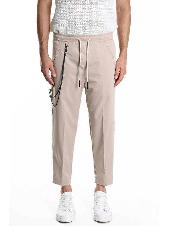 Xagon Xagon Pantaloni di tessuto P25032ZXAG92 Beige Oversize