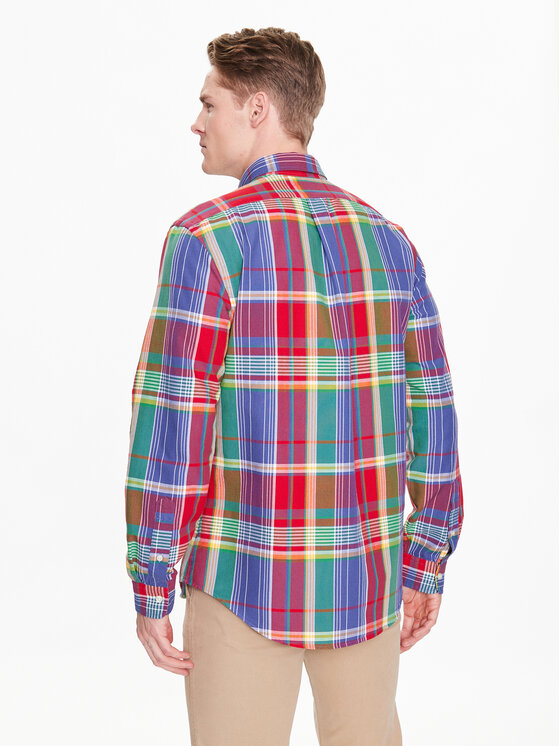Camicia colorata ralph lauren clearance