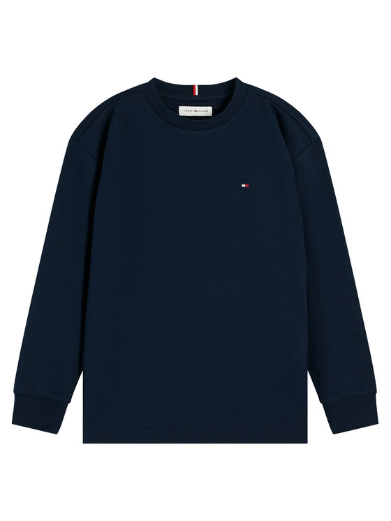 Tommy Hilfiger Tommy Hilfiger Blúzka Essential KB0KB09846 Tmavomodrá Regular Fit