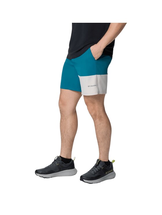 Columbia Columbia Szorty sportowe Hike Color Block Short 2072004364 Niebieski Regular Fit