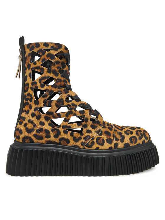 AGL Trzewiki Viggy D751517PGKI043G446 Brązowy