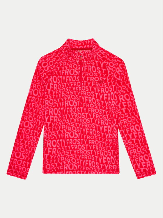 4F 4F Fliis 4FJWAW24UFLEF051 Punane Regular Fit