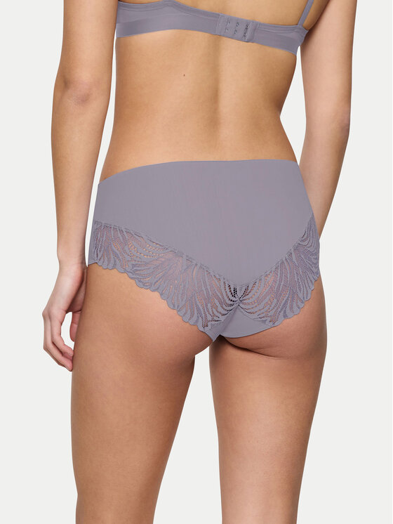 Triumph Triumph Klasické nohavičky s vysokým pásom Pretty 10222227 Sivá