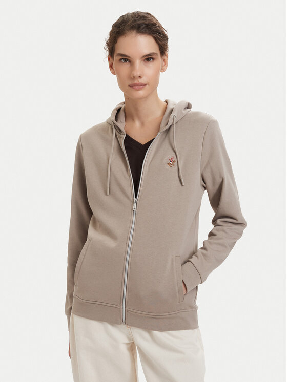 Beverly Hills Polo Club Beverly Hills Polo Club Світшот P-SS26W-F546540 Бежевий Regular Fit
