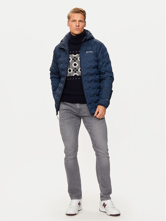 Columbia Columbia Kurtka puchowa Delta Ridge™ II 2086222 Granatowy Regular Fit