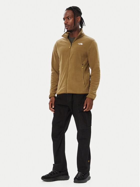 The North Face The North Face Flis Glacier NF0A8D0R Khaki Regular Fit