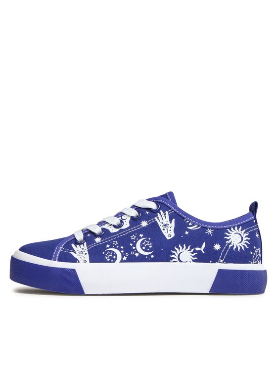 Nelli Blu Nelli Blu Sneakers aus Stoff CSS20408-03 Dunkelblau