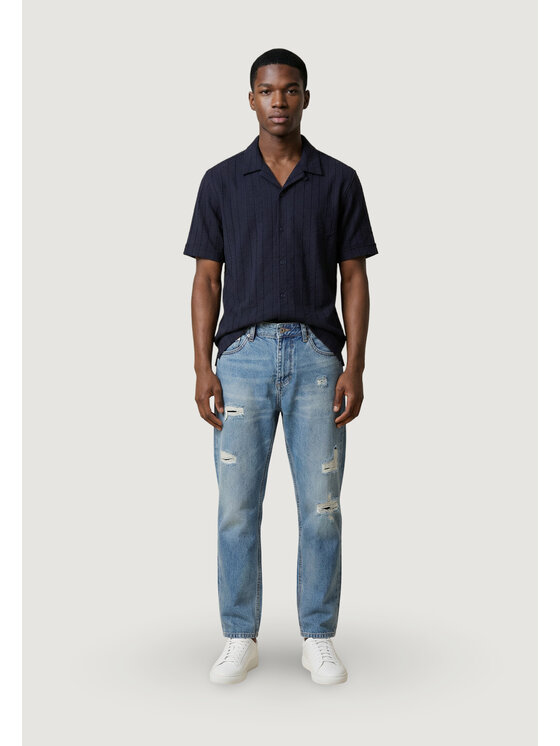 Antony Morato Antony Morato Camicia HONOLULU RELAXED STRAIGHT FIT Blu Relaxed Fit